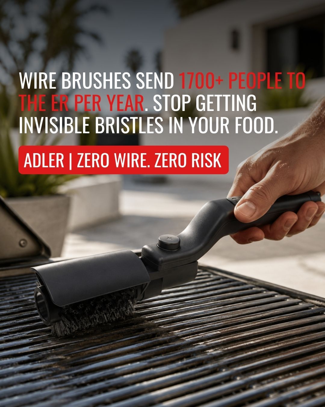 ADLER ELECTRIC GRILL BRUSH