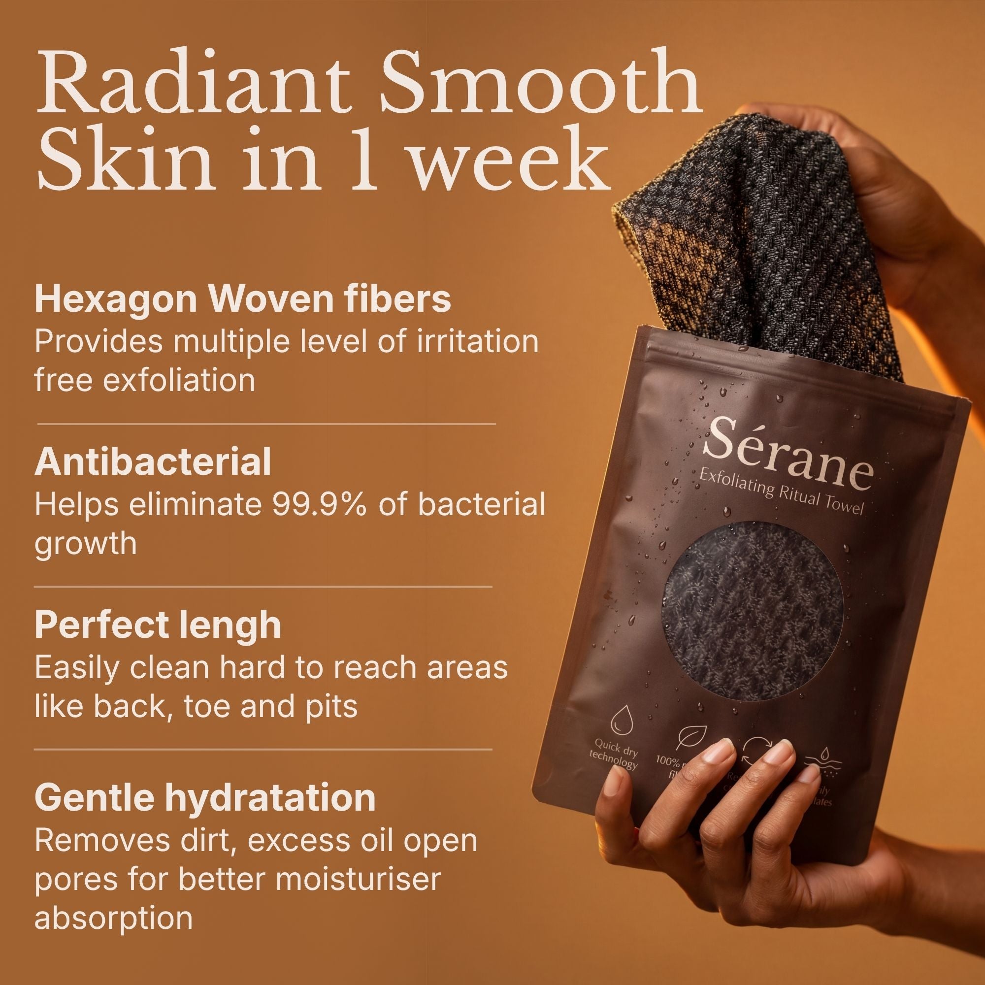 Sérane Exfoliating Towel